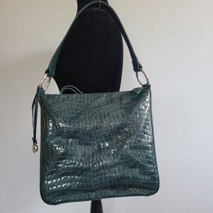 NWT Forest Green "Cher" Brighton Bag
